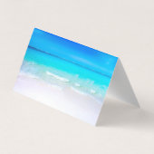 Ocean Blue Professional Visitekaartje (Achterkant)