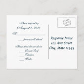 Ocean Blue/ Response Kaart (Achterkant)
