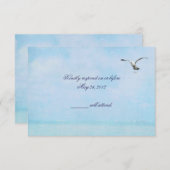 Ocean Blue RSVP (Voorkant / Achterkant)