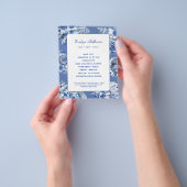 Ocean Blue Seashells Flyer (Hand)