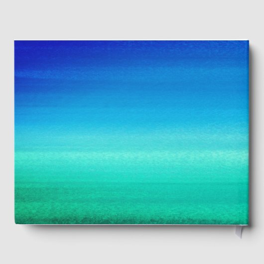 Ocean Blue Summer Beach House Vacting Rental Gastenboek (Achterkant)