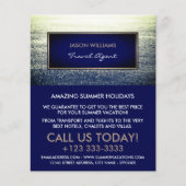 Ocean Blue, Travel Agent Adverteren Flyer (Voorkant)
