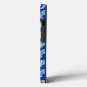 Ocean Blue Tribal Tattoo Manatees Case-Mate iPhone Case (Achterkant / Links)