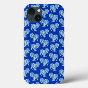 Ocean Blue Tribal Tattoo Manatees Case-Mate iPhone Case