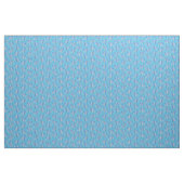 Ocean Blue Tribal Tattoo Manatees Stof (Fat Quarter)