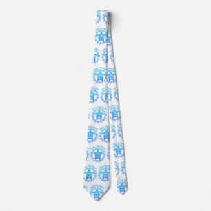 Ocean Blue Tribal Turtle Cabo San Lucas Stropdas