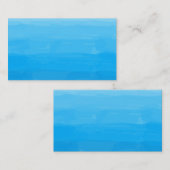 Ocean Blue Visitekaartjes (Voorkant / Achterkant)