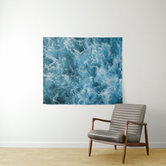 Ocean Blue Wandkleed (In Situ (horizontaal))