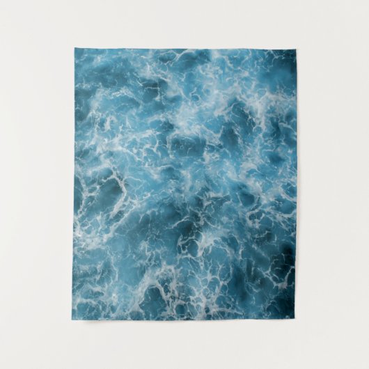 Ocean Blue Wandkleed (Voorkant)