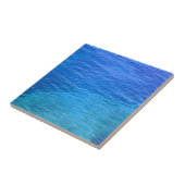 Ocean blue water waves tegeltje (Zijkant)