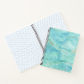 Ocean Blue Waterverf Beachy Cool Notitieboek (Binnen)