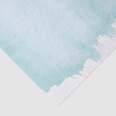 Ocean Blue Waterverf Tissuepapier (Detail)