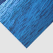 Ocean Blue Wave 4 20x30 deduplicatiedocument Tissuepapier (Detail)