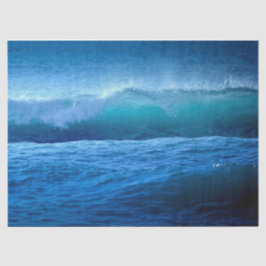 Ocean Blue Wave 4 20x30 deduplicatiedocument Tissuepapier