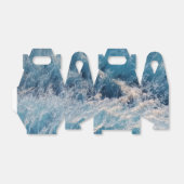 Ocean Blue Waves Bedankdoosjes (Uitgevouwen)