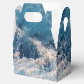 Ocean Blue Waves Bedankdoosjes (Geopend)