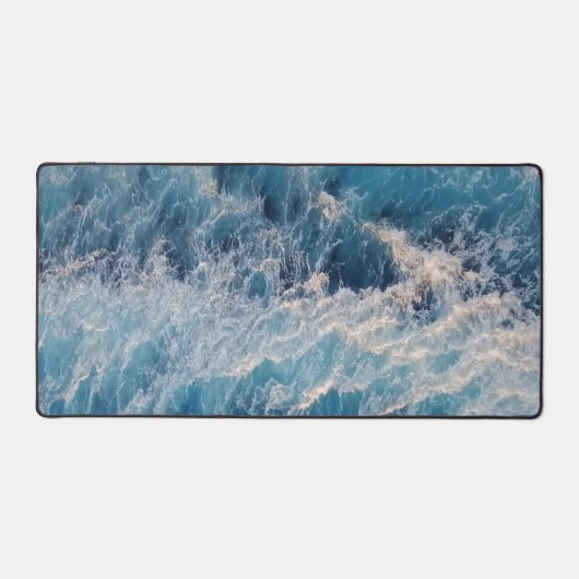 Ocean Blue Waves Bureaumat (Voorkant)