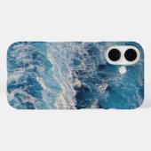 Ocean Blue Waves Case-Mate iPhone Case (Achterkant (horizontaal))