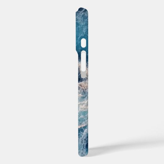 Ocean Blue Waves Case-Mate iPhone Case (Achterkant / Links)