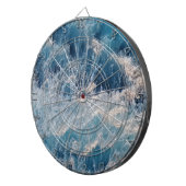 Ocean Blue Waves Dartbord (Voorkant Rechts)