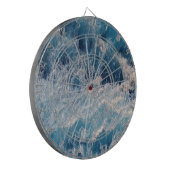 Ocean Blue Waves Dartbord (Voorkant Links)