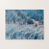 Ocean Blue Waves Legpuzzel (Horizontaal)