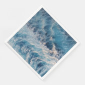 Ocean Blue Waves Servet (Hoek)