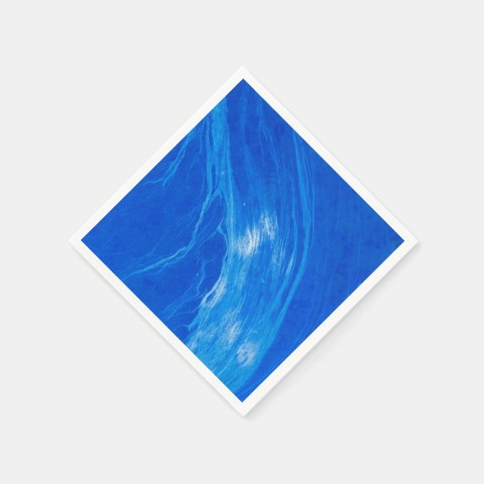 Ocean Blue Waves Summer Time Servet (Hoek)