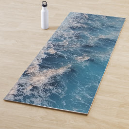 Ocean Blue Waves Yogamat