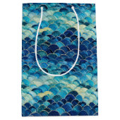 Ocean Blue Zeemeermin Medium Cadeauzakje (Voorkant)