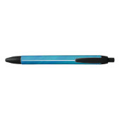 Ocean Blue Zwarte Inkt Pen (Achterkant)