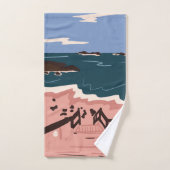 Ocean Blues Bad Handdoek (Handdoek)