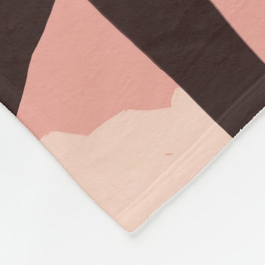 Ocean Blues Fleece Deken (Hoek)