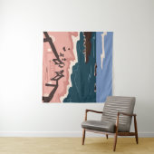 Ocean Blues Wandkleed (In Situ (horizontaal))