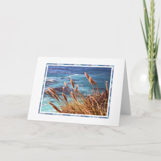 Ocean Blues Wenskaart Kaart (Voorkant)