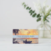 Ocean Boat Maritime Visitekaartje (Staand voorkant)