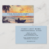 Ocean Boat Maritime Visitekaartje (Voorkant / Achterkant)