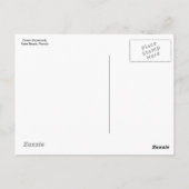 Ocean Boulevard, Palm Beach, Florida Briefkaart (Achterkant)