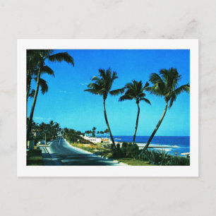 Ocean Boulevard, Palm Beach, Florida  Briefkaart