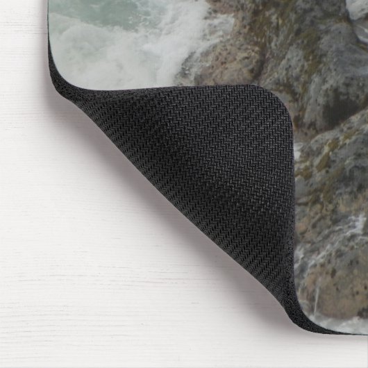 Ocean Breaking op de Rocks Muismat (Hoek)