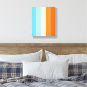 Ocean Breathe Canvas Afdruk (Insitu (Slaapkamer))