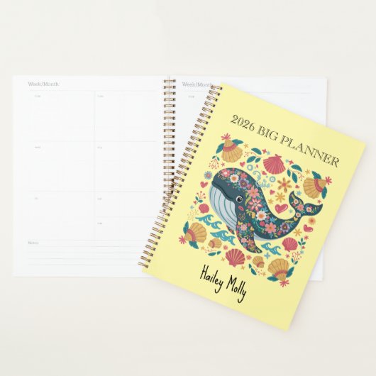 Ocean Breeze 2026 Planner (Dolphin Seaside Cover)  (Display)