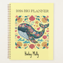 Ocean Breeze 2026 Planner (Dolphin Zeekust Cover)