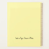 Ocean Breeze 2026 Planner (Dolphin Zeekust Cover) (Achterkant)