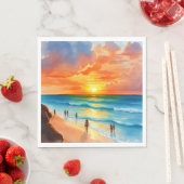 Ocean Breeze en Fiery Skies Servet (Insitu)