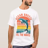 Ocean Breeze Oval Tee T-shirt (Voorkant)
