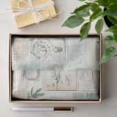 Ocean Breeze-patroon Tissuepapier (Geschenk)