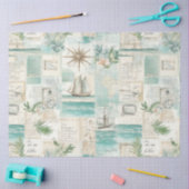 Ocean Breeze-patroon Tissuepapier (Craft)