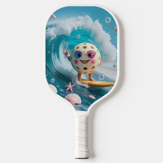 Ocean Breeze Pickleball – Schattige Surf & Zeesche Paddle (Voorkant)