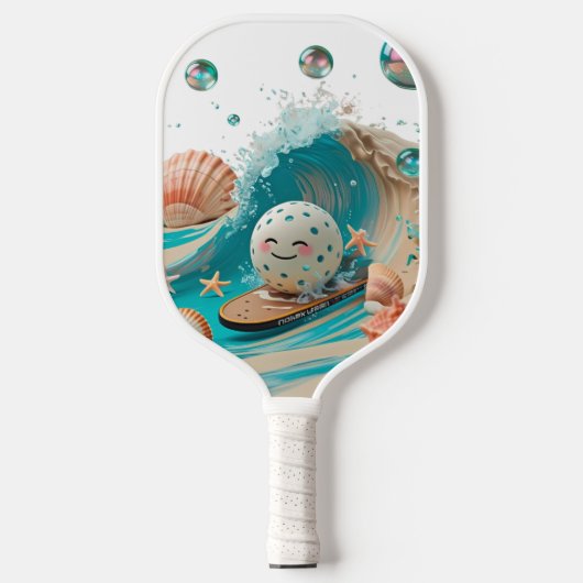 Ocean Breeze Pickleball – Schattige Surf & Zeesche Paddle (Voorkant)